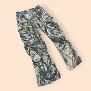 KGYA Unisex Camo Cargo Pants Multi Pockets